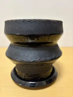 ILL CERAMICS 望月薫 陶器 植物鉢ではないです！ブラック - メルカリ