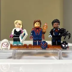レゴ正規品スパイダーマン71050ミニフィグ3体セット1