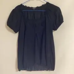 ドレスキップ ブラック 半袖カットソーのサムネイル