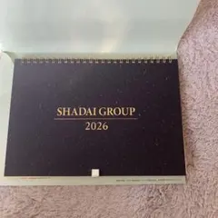 SHADAI GROUP 2026 卓上カレンダー