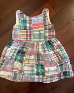 Ralph Lauren チェック柄ワンピース 12M