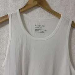 BAYFLOW ホワイト タンクトップ