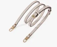 【日本企業・本牛革・長さ8段階調整】ショルダーストラップ 細め 0.9cm幅