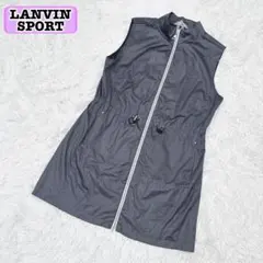 LANVIN SPORT ランバンスポール　ゴルフ　ベスト　ジップアップ　40のサムネイル