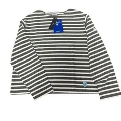 【新品タグ付き】オーシバルクルーネックロングスリーブプルオーバーサイズ1