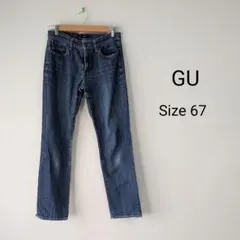 GU ストレートデニム サイズ67