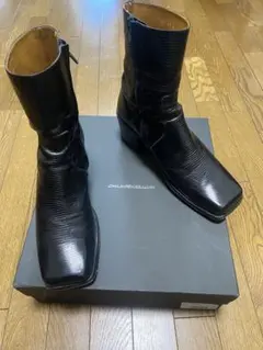 JOHN LAWRENCE LULLIVAN スクエアトウブーツUK8 27cmのサムネイル