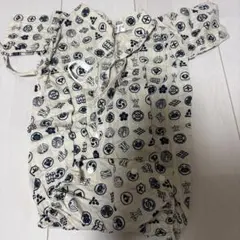 和柄プリント 甚平 95cm以下