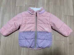 BREEZE リバーシブル ボアジャケット 100 ピンク