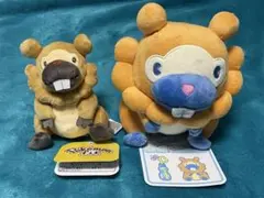 ポケモンセンター限定　ビッパぬいぐるみ２種セット サイコソーダ Pokefit