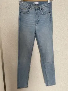 ZARA ウエスト66 スキニーデニムライトブルー　サイズ36