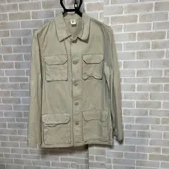 SHIPSベージュ ジャケット 4ポケット