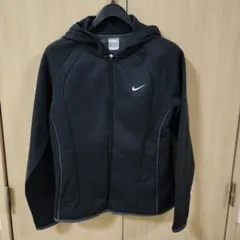 Nike FITT HERMAパーカージャージ裏起毛レディース M ブラック