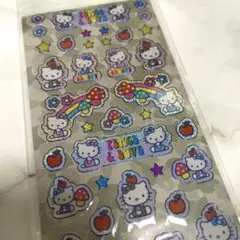 平成レトロ　2001年　ハローキティ　シール　1点