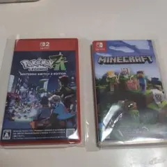 任天堂スイッチソフト2本セット マイクラ ポケモンZA
