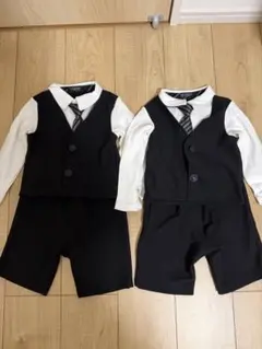 男の子 双子用　95㎝　フォーマル セットアップ 入園式/結婚式/発表会