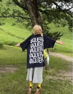 Vaquera オーバーサイズtシャツ ヴァケラ ワンピース ビッグT