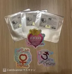 セーラームーンミュージアム オリジナルオーロラステッカー3枚