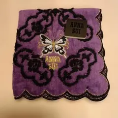 ANNA SUI タオルハンカチ 蝶