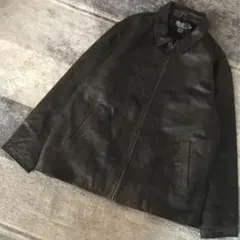 最高のエイジング スペシャル 超稀少XL 90's ラルフローレン レザーJKT