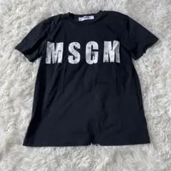 美品✨MSGM MILANO tシャツ　黒　ブラック　ロゴのサムネイル