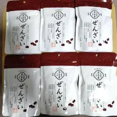 【セール中】北海道産厳選素材　ぜんざい 160g×６袋のサムネイル