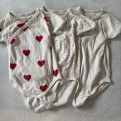 PETIT BATEAU ベビー肌着 ロンパース 3枚セット 12m/74cm
