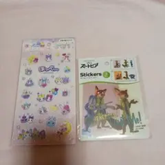 ほっぺちゃん & ズートピア ステッカーセット