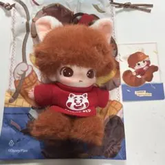 POP MART DIMOO Pixar ぬいぐるみ レッサーパンダメイメイ