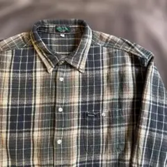 古着 GUESS JEANS 90s リメイク フランネル チェック シャツ