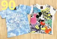 ベビードール  ディズニー　ミッキー　Tシャツ 90 2枚セット