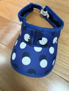 roche テニス サンバイザー ドット柄