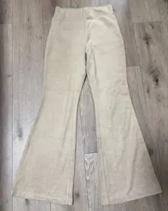searoomlynn ECOスエードDAILYフレアパンツ