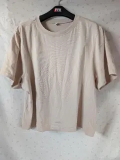 UNIQLO クルーネックTシャツ ベージュ 3XLのサムネイル