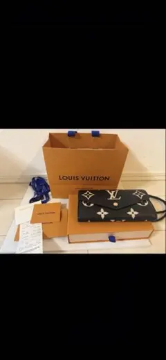 Louis Vuitton モノグラム ブラック 長財布