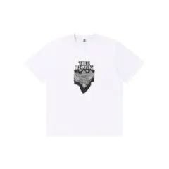 定価7700円　売切商品　ホワイト バンダナ風グラフィック Tシャツ