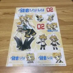 【即購入可⭕️】 鏡音リン・レン ステッカー ボーカロイド