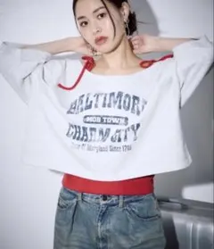 ☆PAGEBOY PBLIM オフショルルーズウラケ