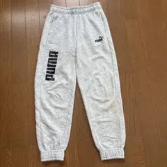 PUMA スウェットパンツ グレー キッズ140