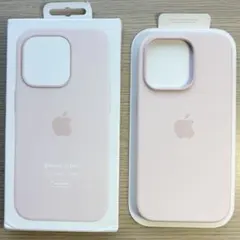 アップル純正 iPhone 14 Pro シリコンケース チョークピンク