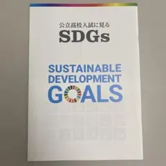 公立高校入試にみるSDGs 新品未使用品　※発送23日以後
