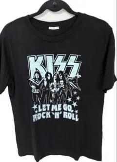 【レディース】KISS Tシャツ LET ME GO ROCK’ N ROLL