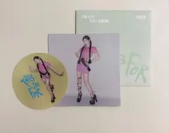 TWICE this is for 特典　ダヒョンちゃんセット