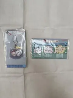 ちいかわ一番くじ ラバーチャーム ステーショナリーセット