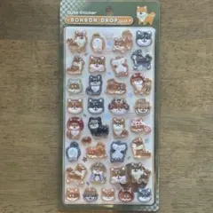 【正規品】ボンボンドロップシール 和柄（柴犬）