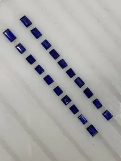 サファイア　バケットルース20個