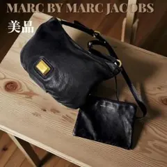 《美品》MARC BY MARC JACOBS ショルダーバック レザー ポーチ