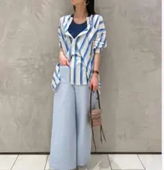 ギャルリーヴィー　GALERIE VIE ロングカーディガン シルク　カシミヤのサムネイル