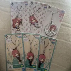 五等分の花嫁　中野三玖　ラバーストラップ　まとめ売り