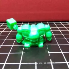 ガシャポン戦士 戦闘メカ ザブングル アイアンギア ガン消し 青 - メルカリ